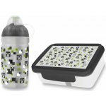 Zdravá lahev Set 0,7 l a Zdravá sváča Pixel head – Hledejceny.cz