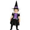 Dětský karnevalový kostým fialová čarodějka