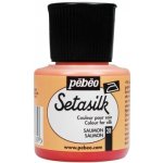 Barva na hedvábí PÉBÉO Setasilk lososová 45 ml – HobbyKompas.cz