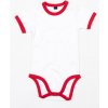 Kojenecké body Babybugz Kojenecké body s krátkým rukávem BZ White