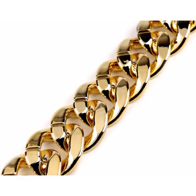 Prima-obchod Designový řetěz k výrobě a zdobení oděvů a doplňků šíře 34 mm, barva 3 zlatá klasik – Zboží Mobilmania