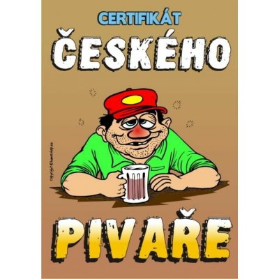 ptakoviny.cz Certifikát českého pivaře č. 69 – Hledejceny.cz