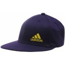 adidas Flat 3 Stripe cap Eggplant/Yellow