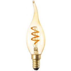 Lumines LED filamentová žárovka , E14, Candle C35, 2,5W, extra teplá bílá