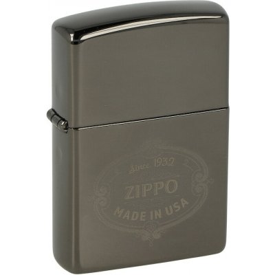 Zippo Black Design USA leštěný – Hledejceny.cz