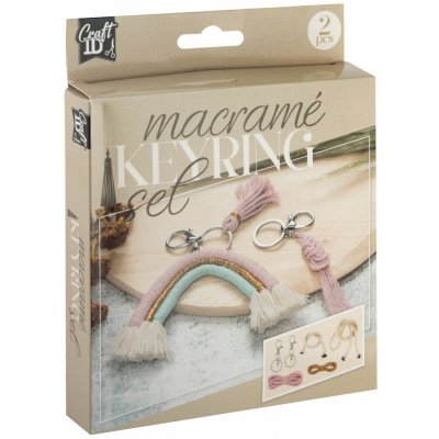 Grafix Macramé klíčenky 2 ks – Hledejceny.cz