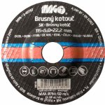 Magg Kotouč brusný 125 x 6 x 22,2 mm BK125 – Zboží Mobilmania