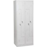 JP 80 Z skříň šatní 1850x800x500 mm 4-dílná šedá – Zboží Dáma