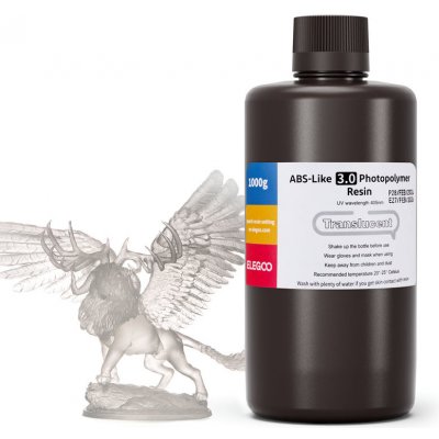 ELEGOO ABS-Like 3.0 Translucent 1kg – Zboží Živě