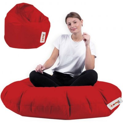 Hanah Home zahradní sedací vak Lyzi 100 x 20 cm červený – Zbozi.Blesk.cz