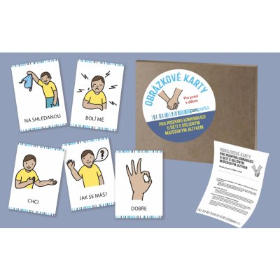 Obrázkové karty pro podporu komunikace u dětí s odlišným mateřským jazykem
