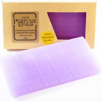 Czech Perfume Candle Aroma vosk Levandule s Citrónem 65 g – Zboží Dáma