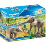 Playmobil 70324 Sloni ve venkovním výběhu – Zbozi.Blesk.cz