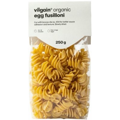 Vilgain Fusilloni vaječné těstoviny Bio 250 g – Zbozi.Blesk.cz