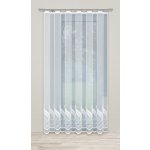 Dekorační žakárová záclona s řasící páskou YUKO 230 bílá 200x230 cm MyBestHome – Hledejceny.cz