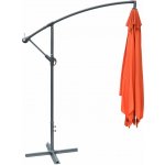 slunečník 8080 s podstavcem boční terracota – Zboží Dáma