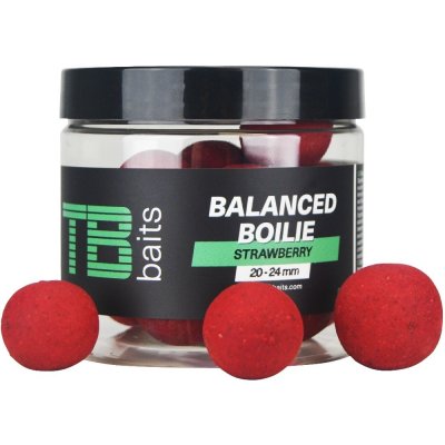 TB Baits Vyvážené Boilies Balanced + Atraktor Strawberry 100g 20-24mm – Zboží Mobilmania
