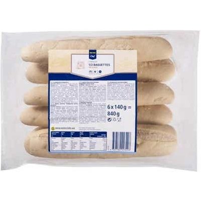 Metro Chef Bagety světlé 6 x 140 g – Zboží Dáma