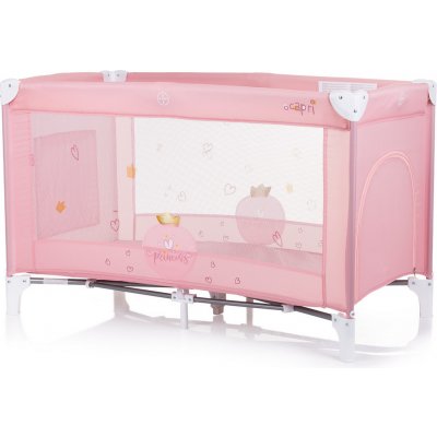 Chipolino Postýlka cestovní Capri Princess Pink – Hledejceny.cz