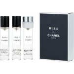 Chanel Bleu de Chanel EDT plnitelný 20 ml + EDT náplň 2 x 20 ml dárková sada – Sleviste.cz