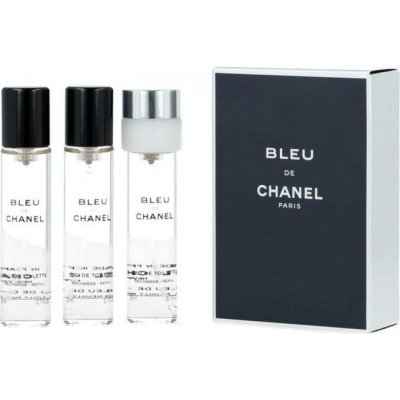 Chanel Bleu de Chanel EDT plnitelný 20 ml + EDT náplň 2 x 20 ml dárková sada – Sleviste.cz