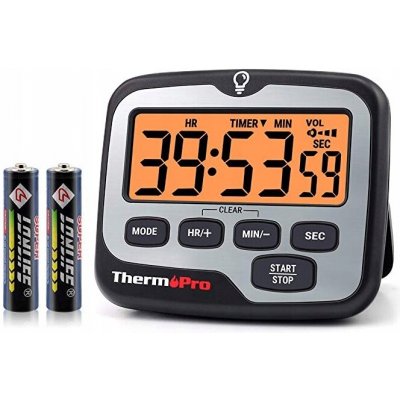 ThermoPro TM-01 digitální kuchyňská minutka, časovač TM-01 – Zboží Mobilmania