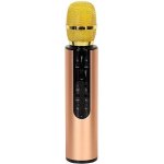 KIK KX3382 Karaoke Bluetooth mikrofon 2000mAh zlatý – Sleviste.cz