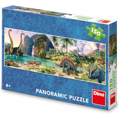 Dino DINOSAUŘI U JEZERA 150 panoramic – Zboží Dáma