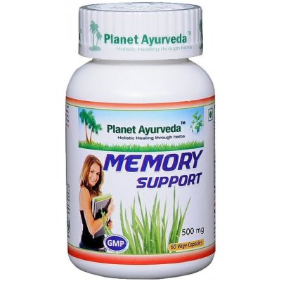 Planet Ayurveda Memory Support Paměť a Soustředění 60 kapslí – Hledejceny.cz