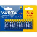 Varta LongLife Power AAA 12ks 402184 – Hledejceny.cz