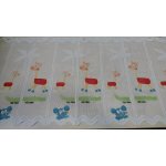 Dětská záclona na vitrážku ZVÍŘATA výška 60 cm – Zboží Mobilmania