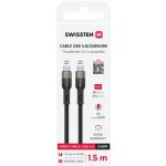 Swissten 72501204 datový video usb 4.0 usb-c 240w 8k@60hz 40 gb/s 1,5m černý – Zboží Živě
