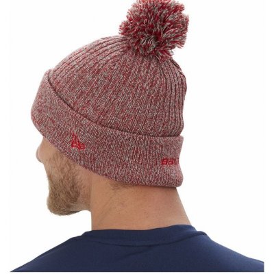 Bauer čepice Team Marl Pom Knit Toque SR červená – Hledejceny.cz