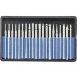 BGS technic Brusná a frézovací tělíska, diamantová, dřík 3 mm, sada 20 ks - BGS 1607 – HobbyKompas.cz