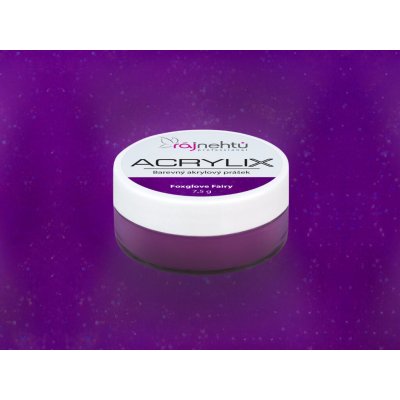 Ráj nehtů Akrylový prášek ACRYLIX Foxglove Fairy 7,5 g – Hledejceny.cz