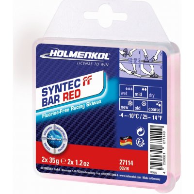 Holmenkol Syntec FF Bar Red 2x35 g – Hledejceny.cz