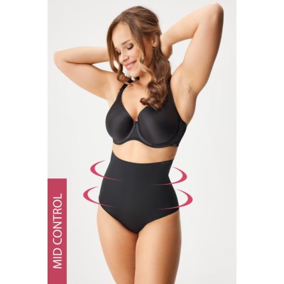 Ysabel Mora Stahovací kalhotky Medianna II s vysokým pasem černá – Sleviste.cz