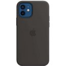 Apple iPhone 12 / 12 Pro Silicone Case with MagSafe Black MHL73ZM/A