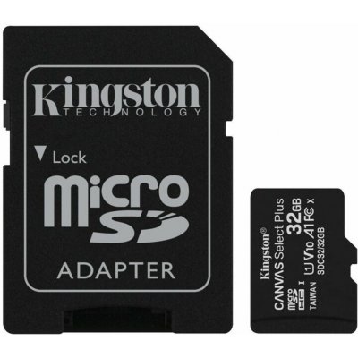 Kingston 32GB Micro SDHC Canvas Select Plus SDCS2/32GB – Zboží Mobilmania