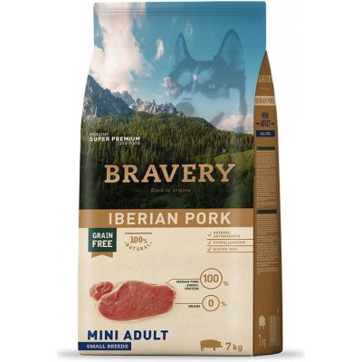 Bravery dog Adult mini Iiberian Pork 7 kg