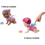 Mattel My Garden Baby plazící se motýlek fialová – Zboží Mobilmania