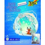 Folia Bringmann Sada na výrobu lampionu s LED světýlkem – Ledová princezna – Zboží Mobilmania