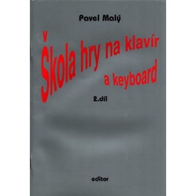 Škola hry na klavír a keyboard 2 – Zboží Mobilmania