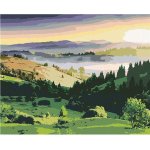 ZUTY Malování podle čísel KRAJINA KOPCE A STROMY 40 x 50 cm – Zboží Dáma