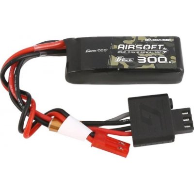 Gens ace G-Tech 35C 300mAh 2S1P 7,4V Airsoft Gun Lipo baterie s JST-SYP konektorem