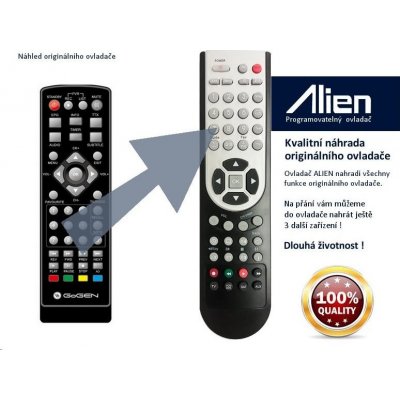 Dálkový ovladač Alien GoGEN DVB 272 T2 PVR – Zboží Mobilmania