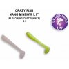 Návnada a nástraha Crazy Fish Nano Minnow 1,1" 2,7cm 89/91