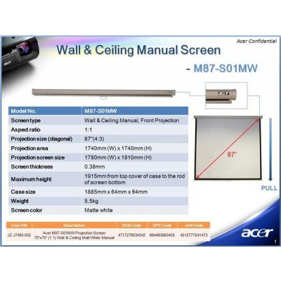 Acer M90-W01MG MC.JBG11.001 – Hledejceny.cz