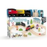J'adore Hrací set s kolejemi farma 35 ks – Zboží Mobilmania