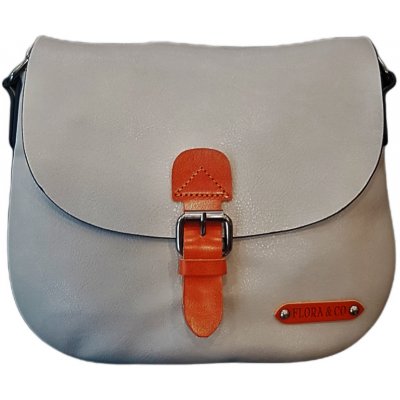 Flora & Co dámská kabelka malá šedá H6753 gris clair – Zboží Mobilmania